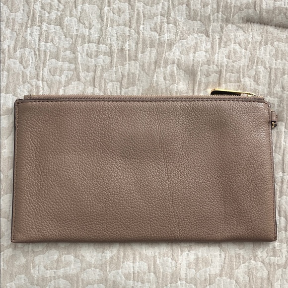 Michael Kors Tan Leather Wristlet - Picture 2 of 4